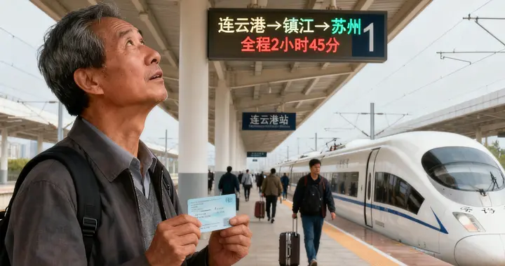 江苏三条南北高铁开建，连云港没沾“一寸铁轨”，为啥能享红利？