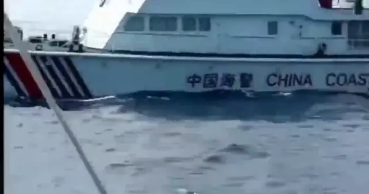 1/12菲律宾再次在黄岩岛附近海域挑衅，中国海警、海军...