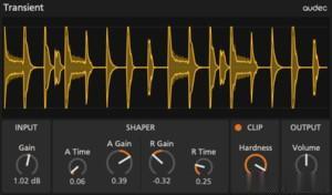福利：Audec 送出Transient 免费瞬态塑形效果插件
