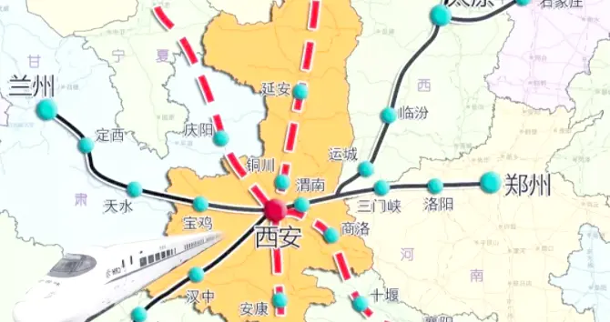 西部第一个米字形高铁网成型，为何是西安，而不是重庆和成都？