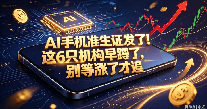 AI手机准生证发了！这6只机构早蹲了，别等涨了才追