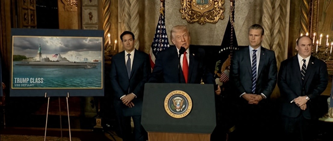 美新型战舰被命名特朗普舰，吃掉三艘舰的预算，却不需要它下水