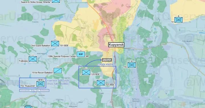 "宪章"军团绝杀俄军于库皮扬斯克细节复盘