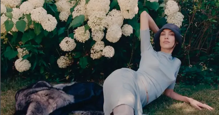 英国超模艾里珊·钟，MiuMiu2025度假系列服饰摄影