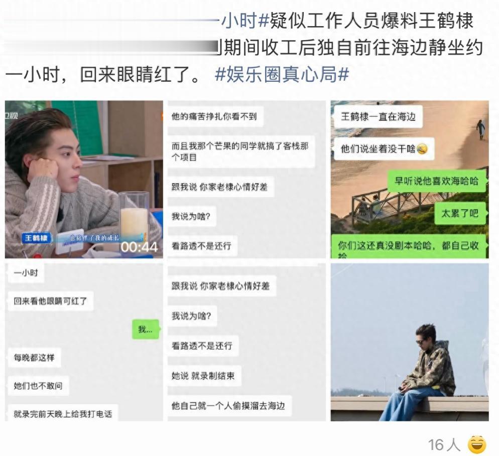 王鹤棣风波后近况曝光，掉粉30万被流量反噬，独坐看海郁郁寡欢