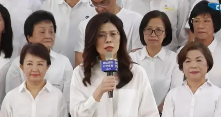 台中市团结大会 :上演“三个姐姐爱一个弟弟”，江启臣遭“团宠”