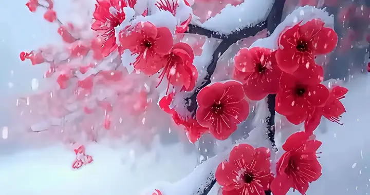 诗歌‖雪夜寄梅