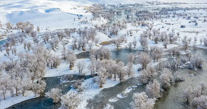 地球真的病了？塔克拉玛干迎来2026年初雪，中国最干的地方湿了