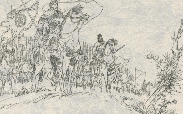 中国历史演义故事之宋史16三军战中原