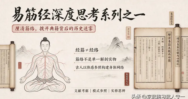 易筋经深度思考系列之一：厘清筋络，拨开典籍背后的历史迷雾