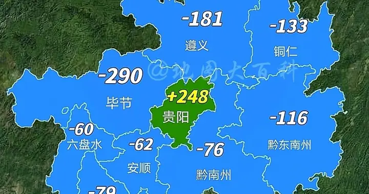 贵州88个县，人口有望突破100万的，是哪几个？