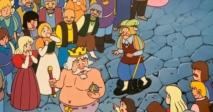 斯奎奇大王就是《皇帝的新衣》里天真的小孩