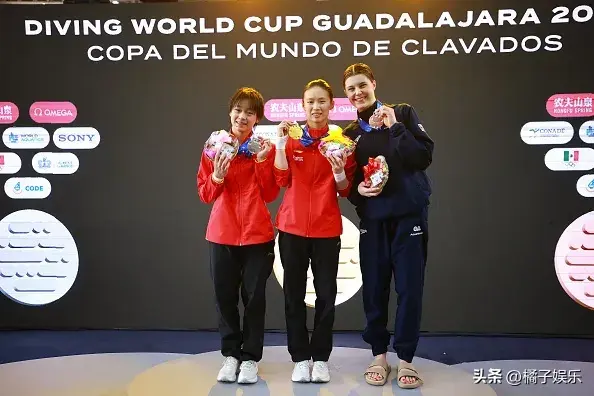 陈芋汐获得世界冠军金牌，全红婵获得银牌，两位太优秀啦