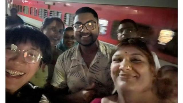 风云信息搬运工：台湾省女生在印度旅行，为