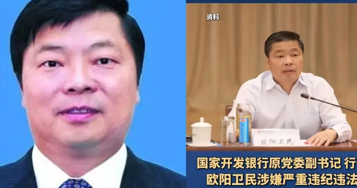 副部欧阳卫民被查！这三个“没想到”，每一个都是对贪官致命一击