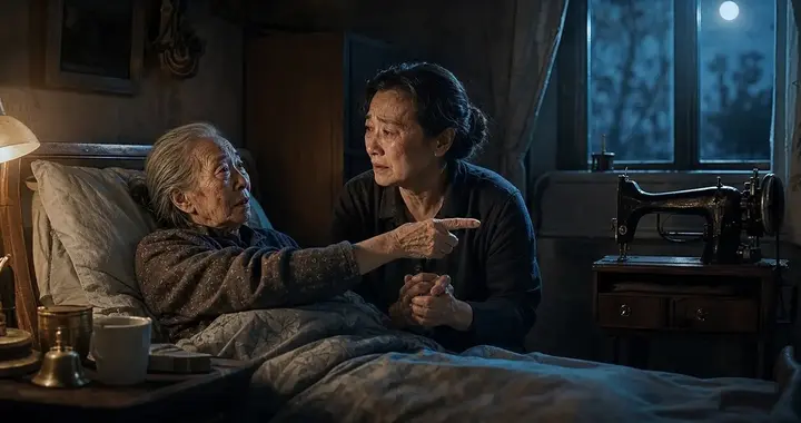 我伺候中风婆婆整整八年，她能开口后的第一句话，让我瞬间红了眼