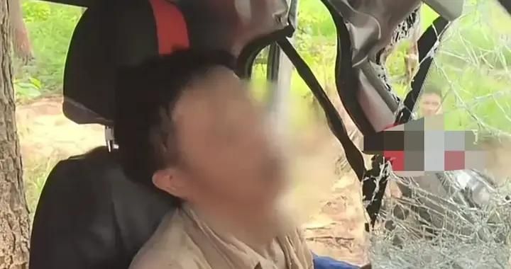 泪奔了！男子母亲离世 ，驾车回乡途中撞树被困，网友评论暖心