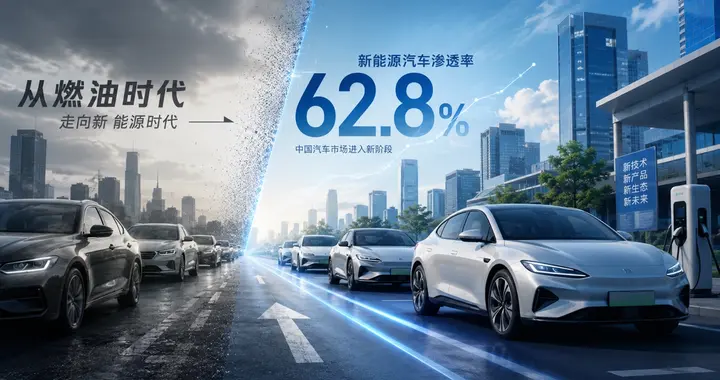62.8%渗透率背后，燃油车时代真的要被中国汽车改写？