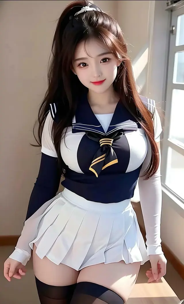 美丽的花季少女