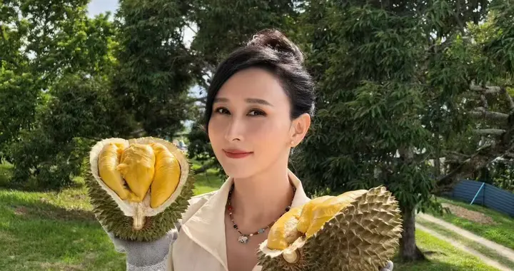 胡静家的榴莲园太震撼了！猫山王挂满枝，菠萝蜜、火龙果应有尽有