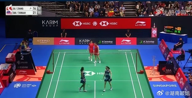逆转四号种子， 凡贤组合晋级四强！ ​2025年新加坡羽毛球公开赛刚刚...