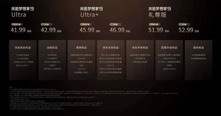 41.99万元起，岚图梦想家9上市 引领豪华MPV新标准