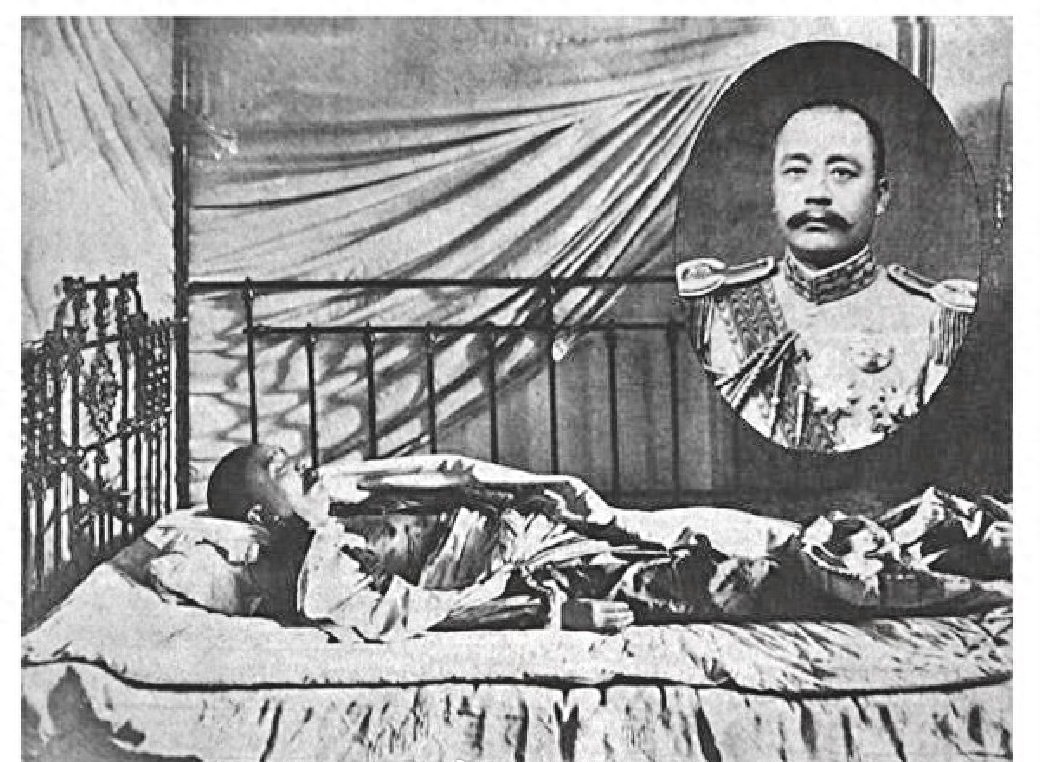1920年，军阀李纯去世后，罕见遗照，他是长江三督之首，死因成谜