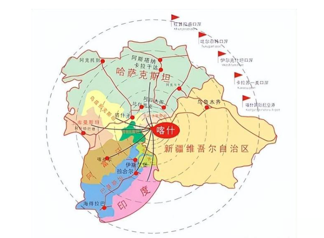 丢失外西北，弱化了中国地缘安全，拥有外西北新疆将无敌于中亚