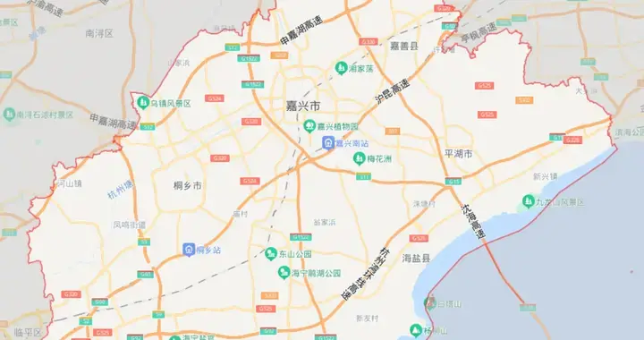 和四座万亿体量城市做邻居，放眼全国也只有嘉兴这么一座