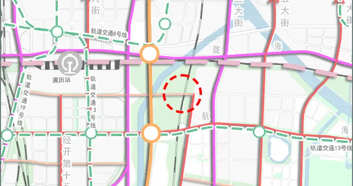 经北四路(下穿隧道东-京珠东环路)批了！