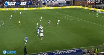 索默尽力了！帕斯低射被挡，瓦莱再打攻破国米大门