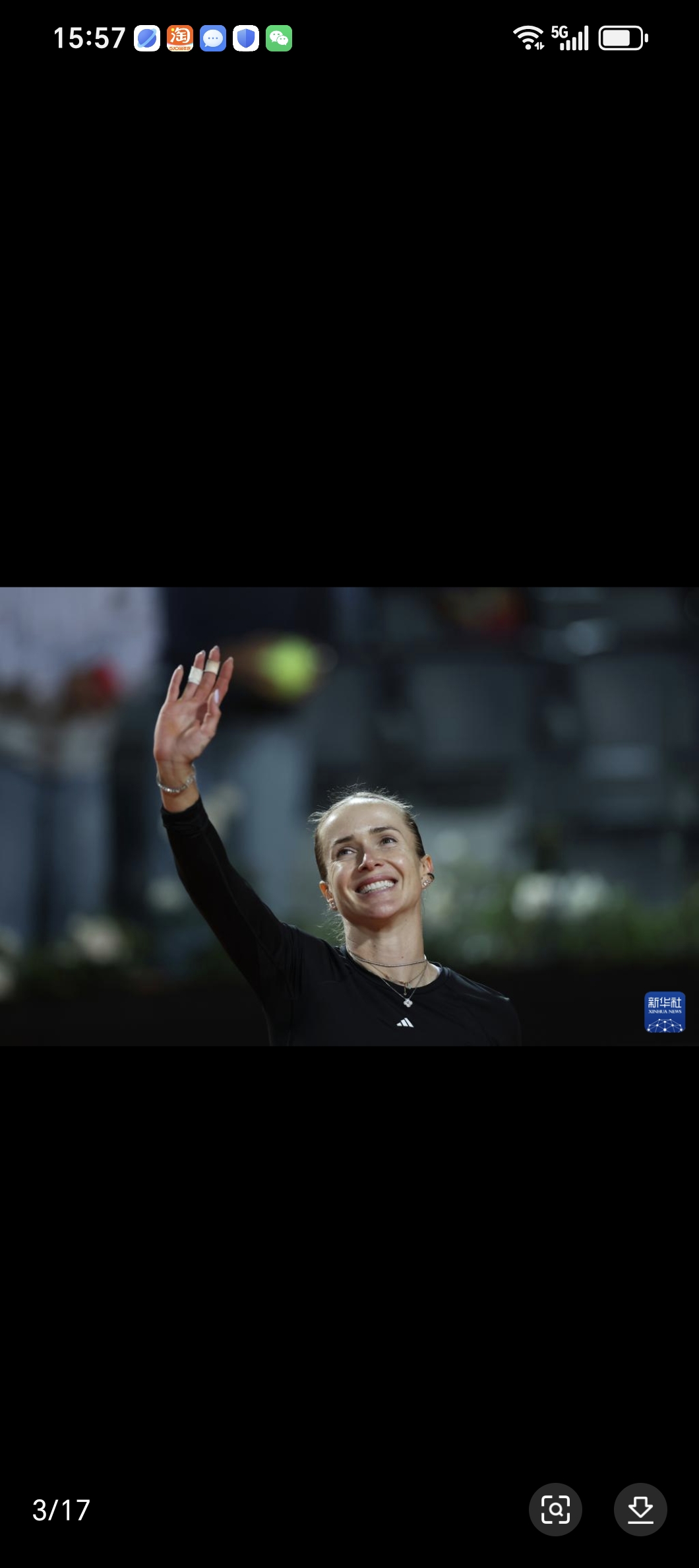 WTA1000罗马站斯维托丽娜2：1逆转斯瓦泰克，晋级决赛，与高芙争夺...