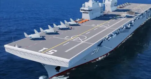 辽宁舰，山东舰，四川舰齐聚南海，德专家：歼35歼15与攻击21协同