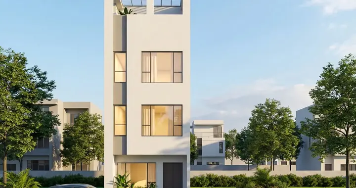 5米窄面宽自建房挑战！双面不采光，四层通透家这样造