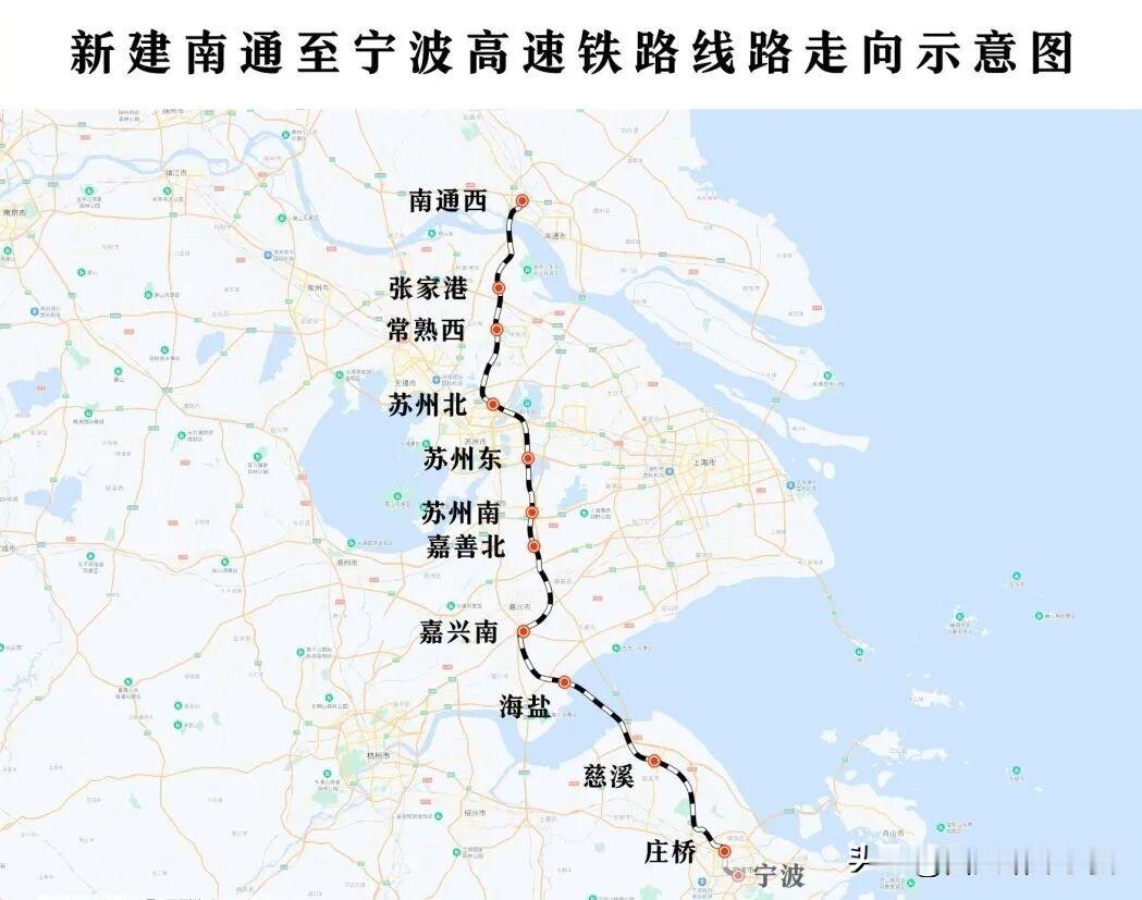 跨越杭州湾！通甬高铁开启铺轨，补齐长三角沿海高铁短板  很多人聊长三角...