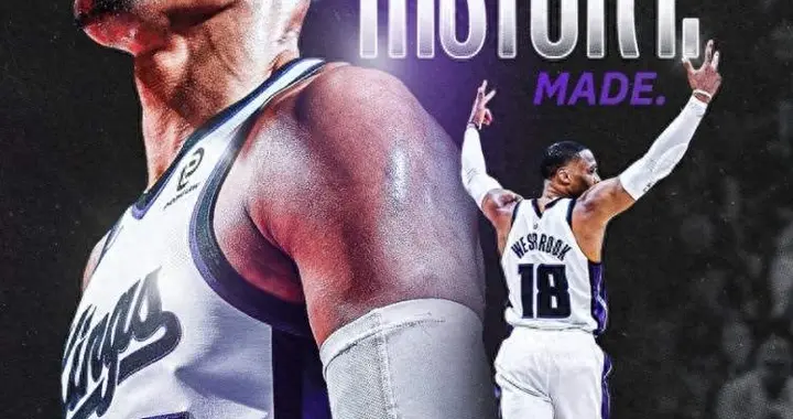 家人朋友祝威少加冕历史PG得分王：杜登炮大O出镜 三个孩子萌化了