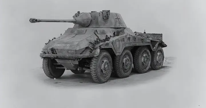 二战最重装甲车：18吨“钢铁巨兽”竟来自纳粹德国？