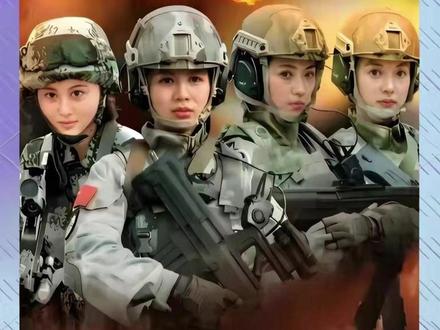 女兵们换妆后的走秀，到底有多美