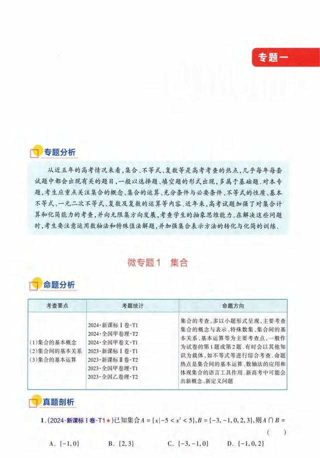 2025年高中数学【1500道真题】精选！