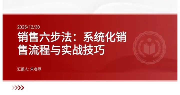 总经理曝光的：销售六步法，太牛了，拿来即用