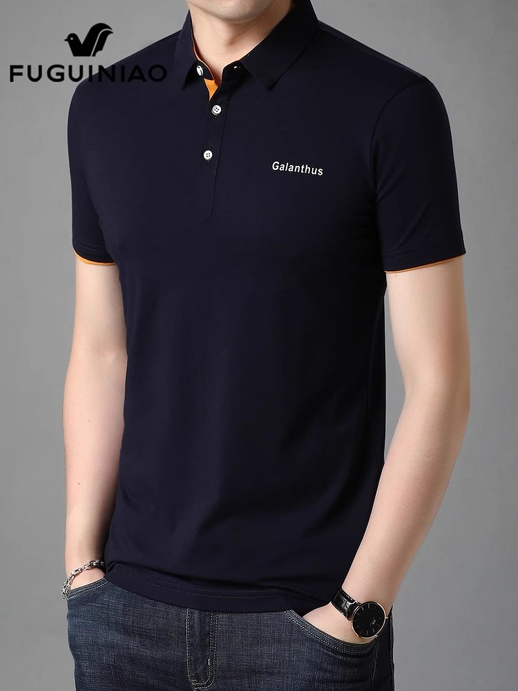 夏季新款纯棉polo衫