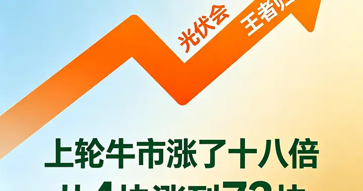 科技终局指向绿电！光伏板块历经周期洗礼，即将“王者归来”！