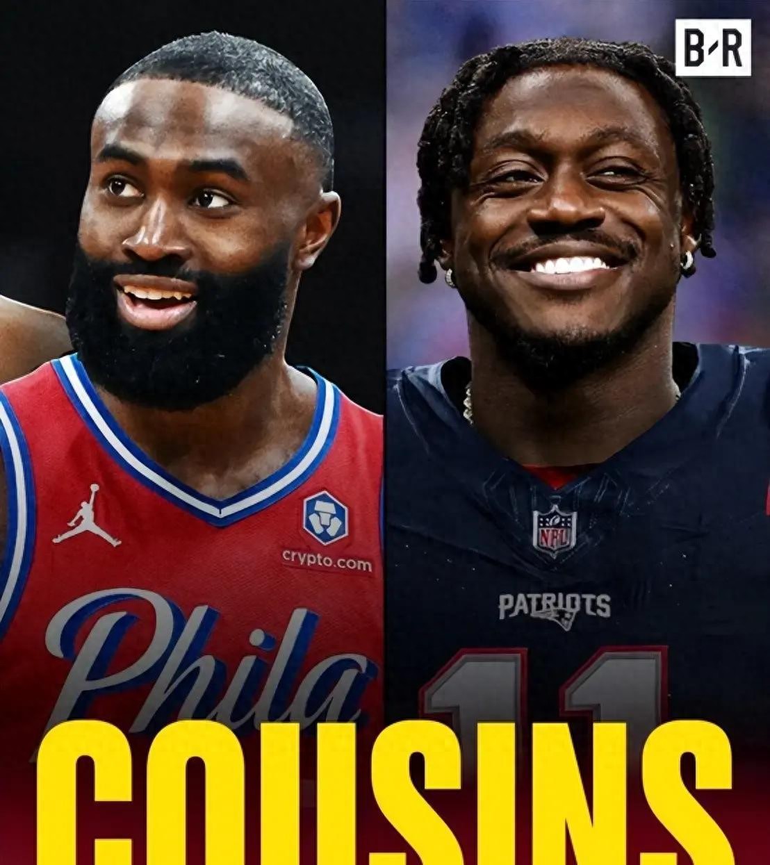 绿军交易不到24小时，戏剧一幕出现了，布朗曝出堂兄竟是NFL巨星