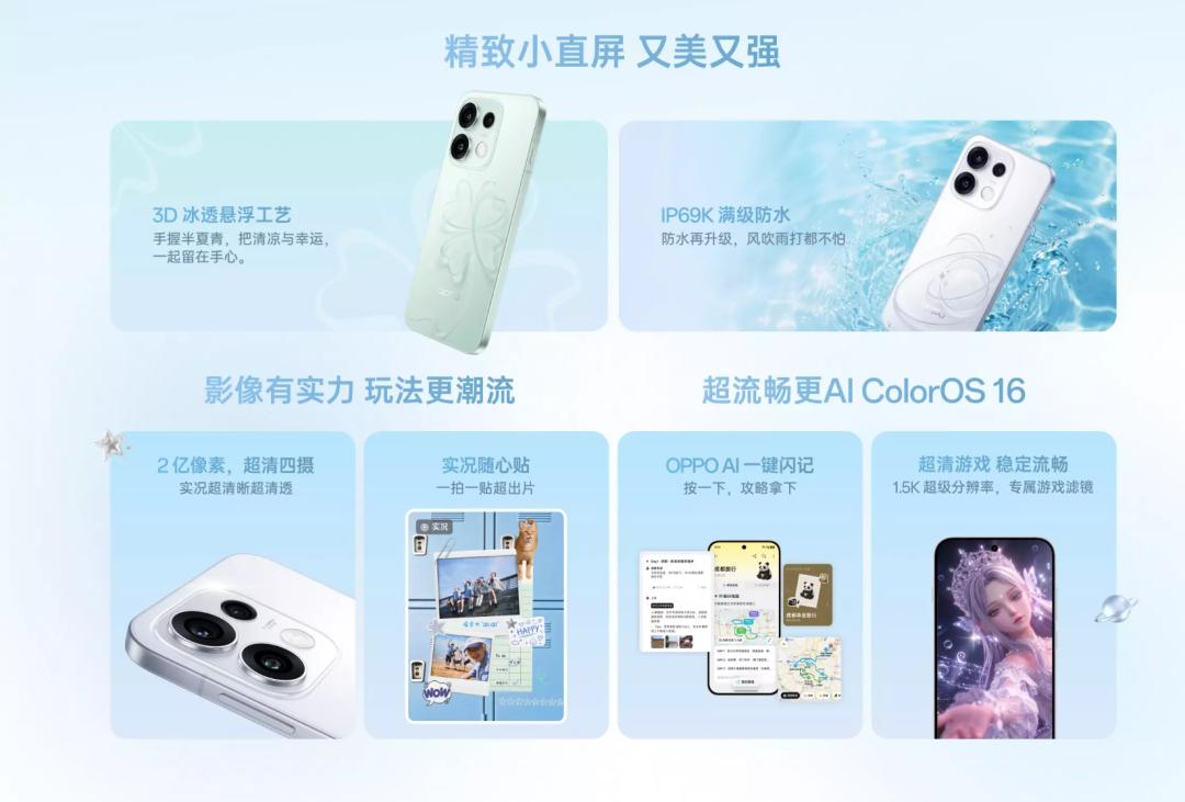 OPPO Reno16评测：2亿主摄+50MP长焦+190克，四颗镜头...