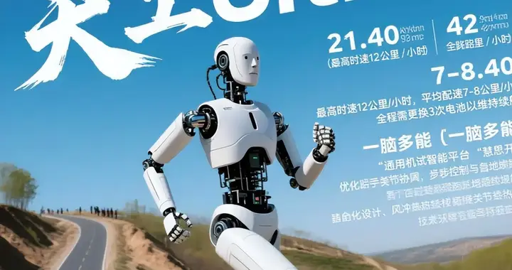 中国人形机器人天工Ultra打破人类400米世界记录，技术含量有多大