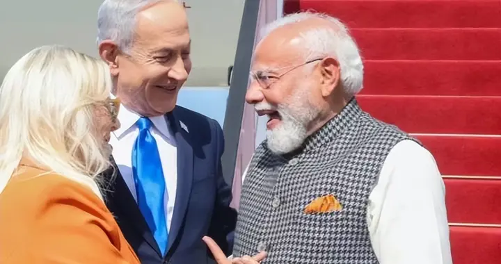 莫迪力挺以色列，无视巴勒斯坦问题，印度民众直言这是印度之耻