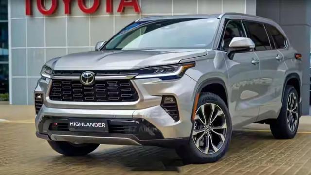 全新一代汉兰达渲染图曝光，升级TSS3.0 Pro智驾系统+搭载2.4T混动