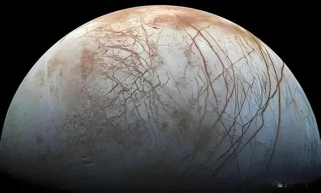 探索木星和土星冰卫星裂缝中的外星生命可能性