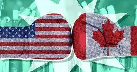 美加贸易战总体趋势不会太激烈。加做出了榜样，美国日子不好过。