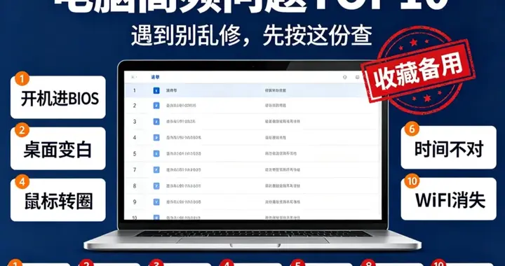 粉丝问答第三弹：后台被问爆的10个电脑问题，一次性全解答